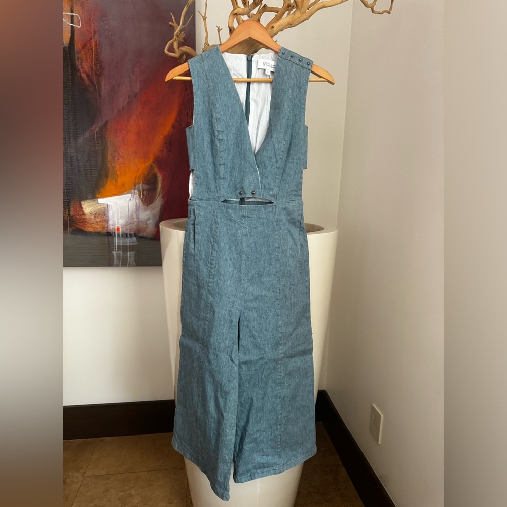 Denim Jumpsuit Size 2